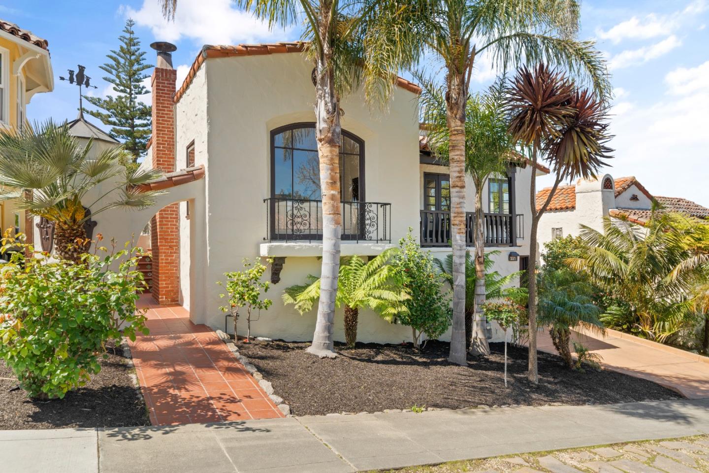 331 Elder Avenue Millbrae, CA 94030 - Photo 2 of 53 a couple of palm trees in front of a house