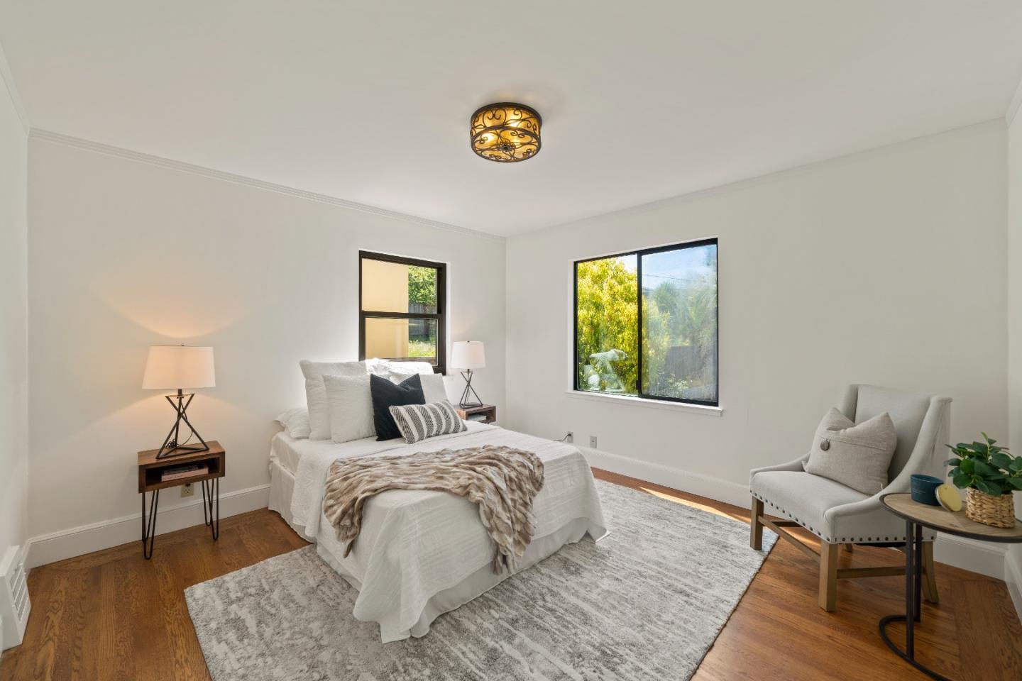 331 Elder Avenue Millbrae, CA 94030 - Photo 27 of 53 a bedroom with a bed and a table