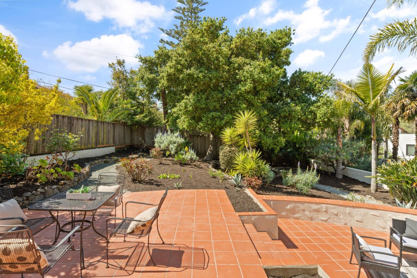331 Elder Avenue Millbrae, CA 94030 - Photo 35 of 53 a view of backyard with swimming pool and seating space