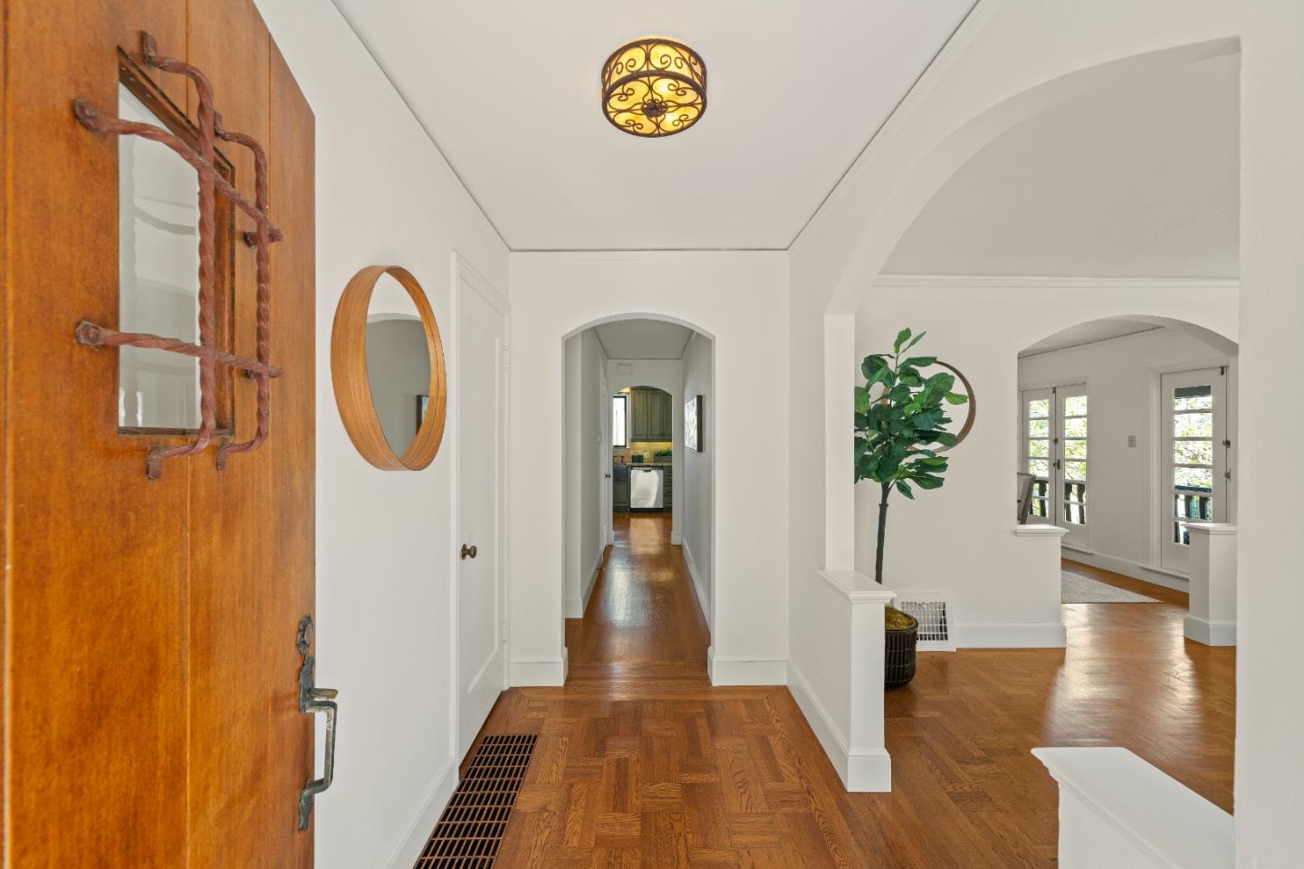 331 Elder Avenue Millbrae, CA 94030 - Photo 4 of 53 a view of an entryway with wooden floor