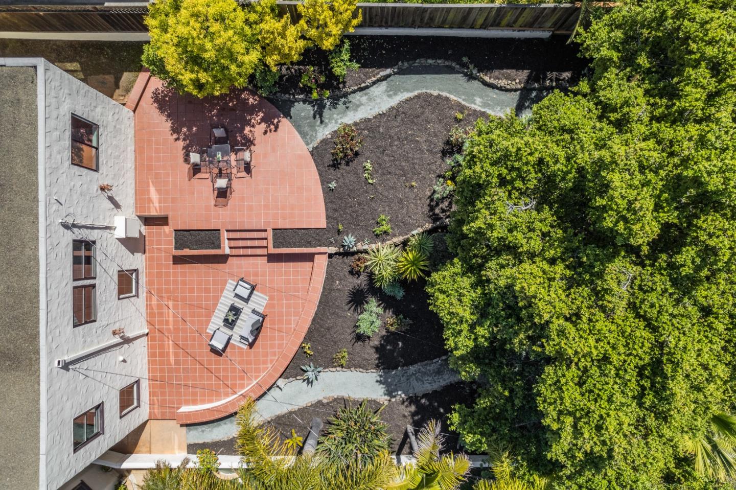 331 Elder Avenue Millbrae, CA 94030 - Photo 44 of 53 an aerial view of a house with garden space and street view