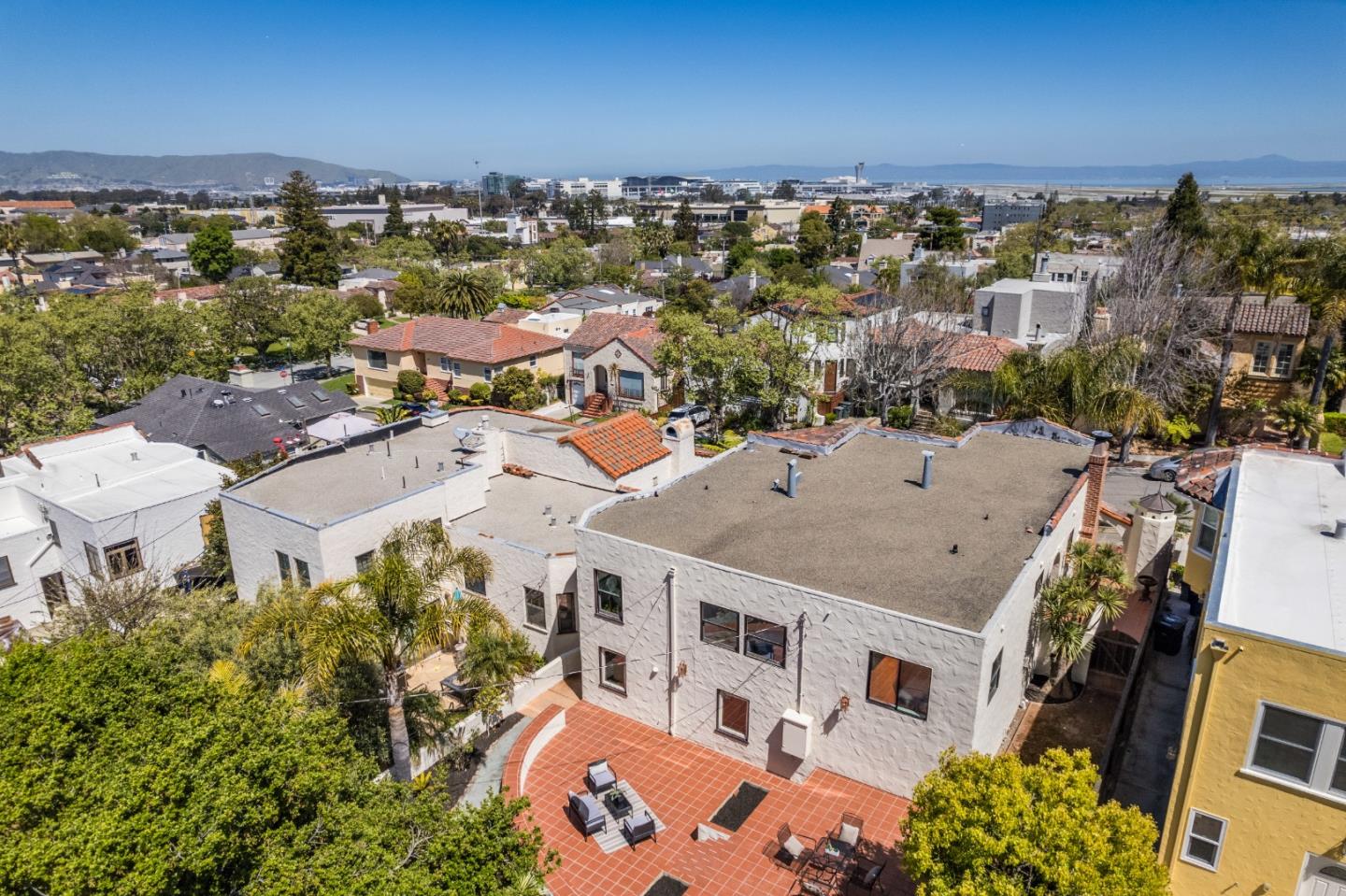 331 Elder Avenue Millbrae, CA 94030 - Photo 46 of 53 an aerial view of residential houses with outdoor space