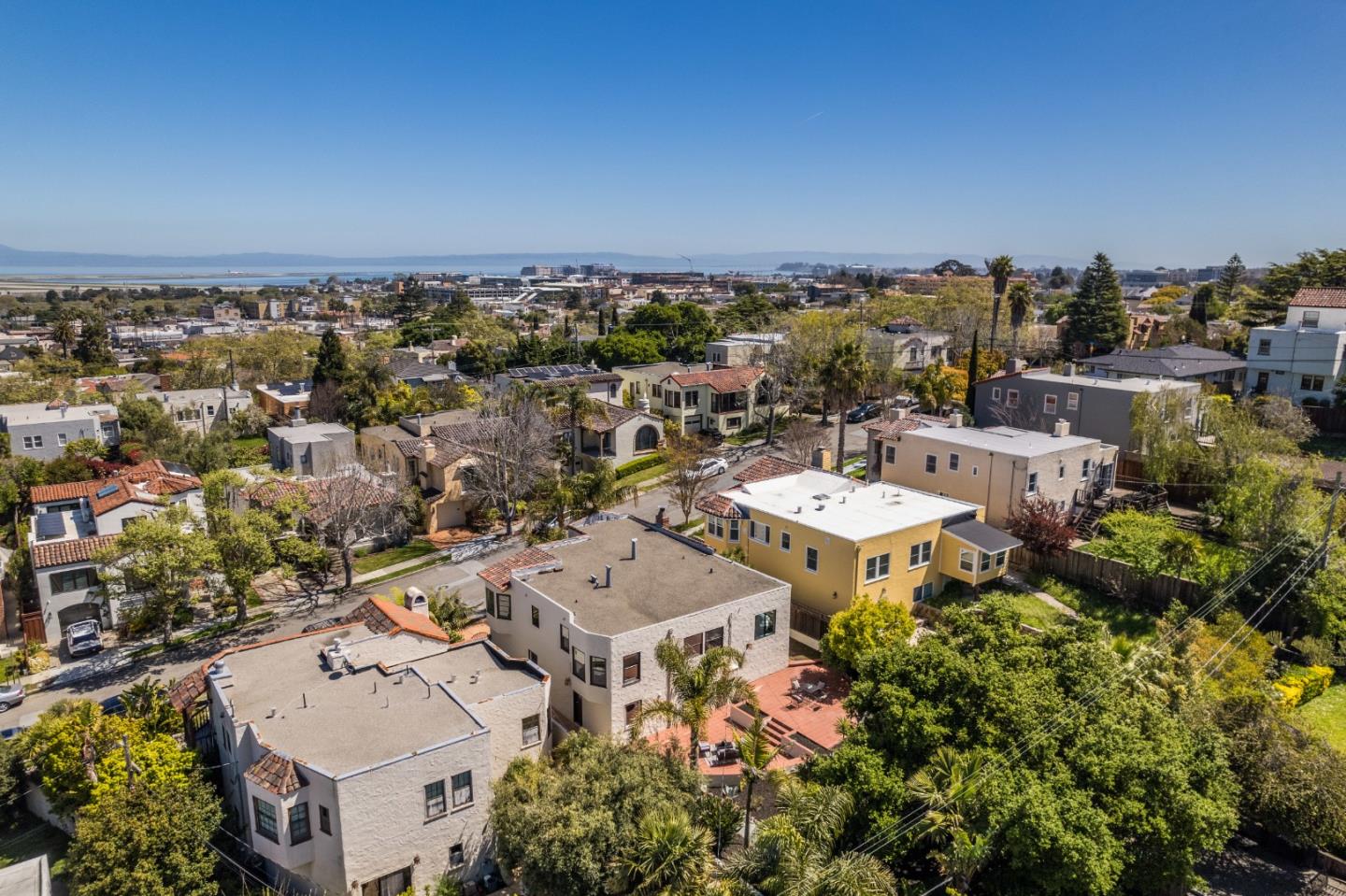 331 Elder Avenue Millbrae, CA 94030 - Photo 48 of 53 an aerial view of a city with lots of residential buildings