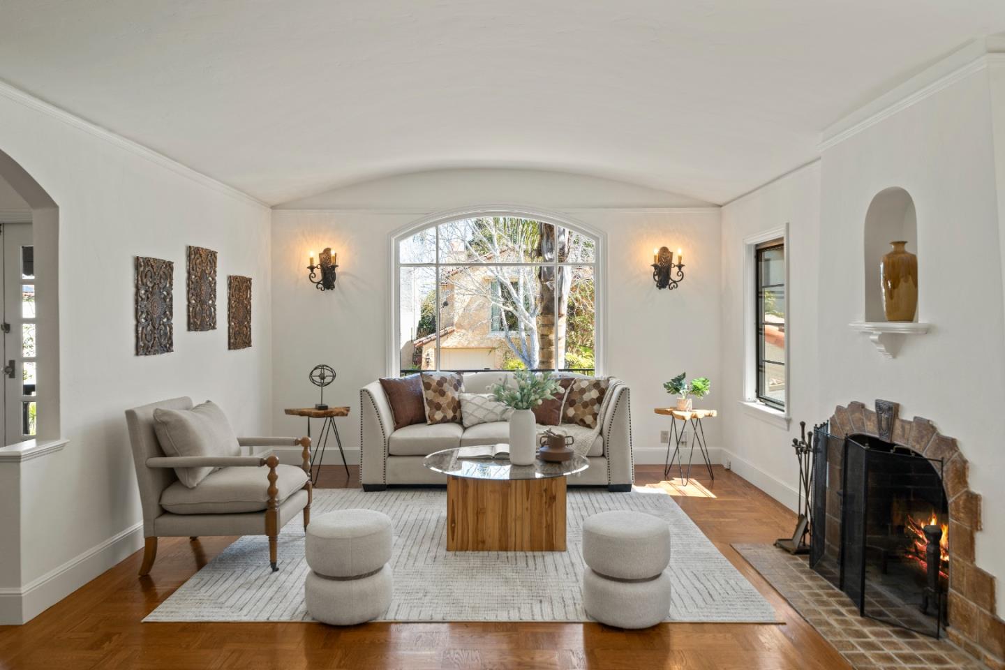 331 Elder Avenue Millbrae, CA 94030 - Photo 6 of 53 a living room with furniture and a large window