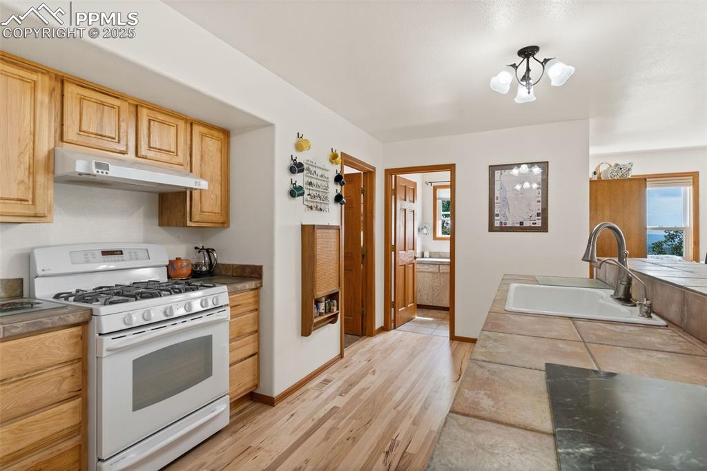 64 Highland Road Palmer Lake, CO 80133 - Photo 23 of 45 New Exhaust Fan with Natural Gas Stove/Oven!