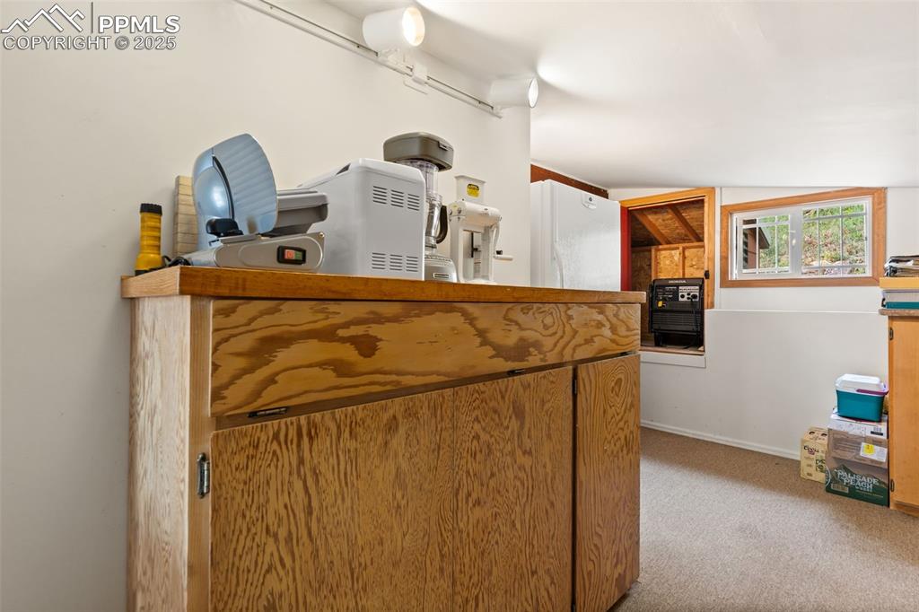 64 Highland Road Palmer Lake, CO 80133 - Photo 26 of 45 Large Storage Room with Backup Generator for Electricity!