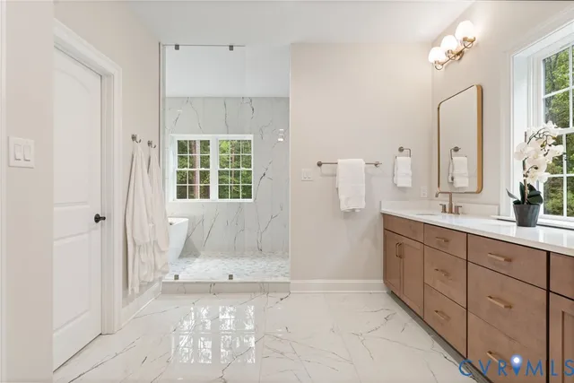 a bathroom with a sink and a toilet