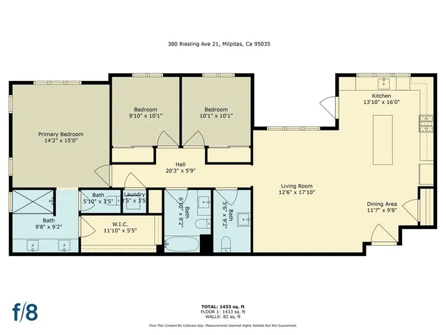 $1,099,000 | 380 Riesling Avenue, Unit 21, Milpitas, CA 95035