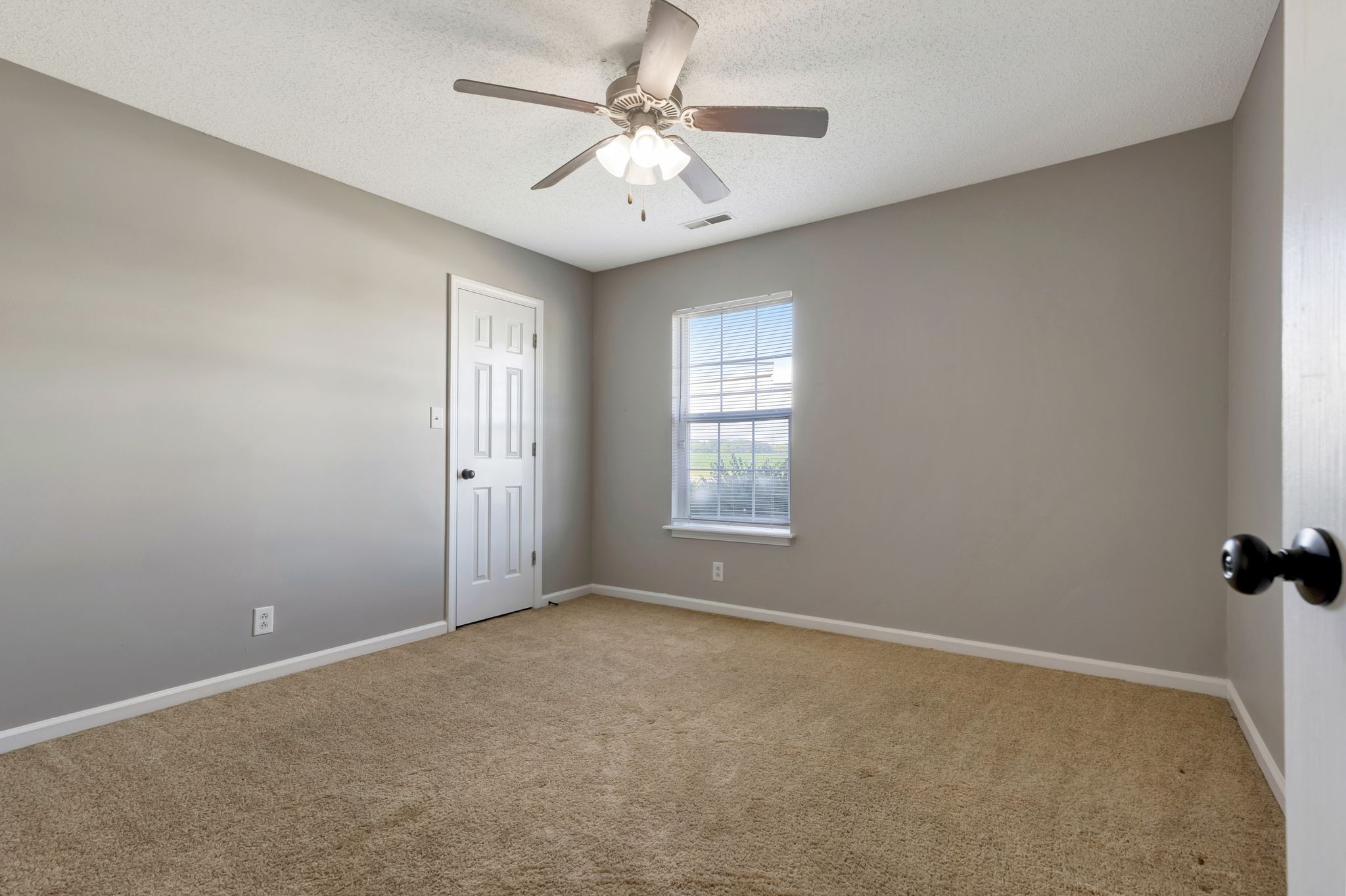 931 State Line Road Oak Grove, KY 42262 - Photo 13 of 24 an empty room with windows and fan