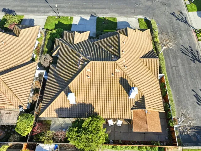 a view of a house with a balcony