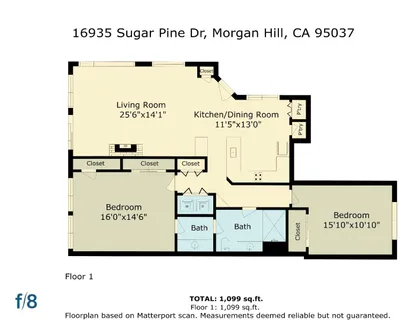 $759,999 | 16935 Sugar Pine Drive, Morgan Hill, CA 95037