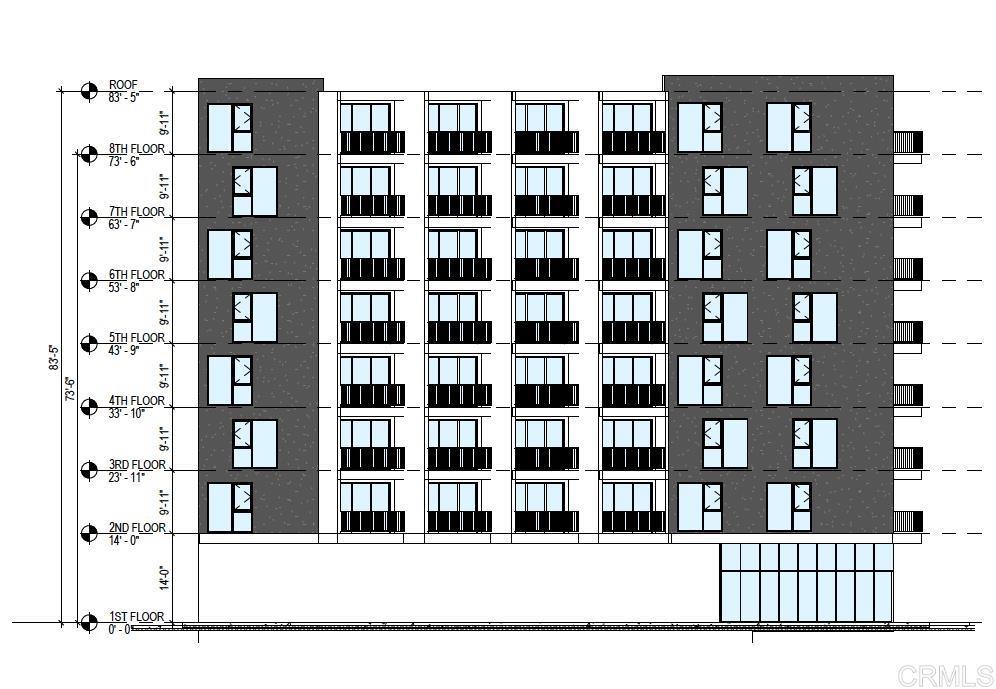 1485 Morena Boulevard San Diego, CA 92110 - Photo 7 of 17 North Elevation