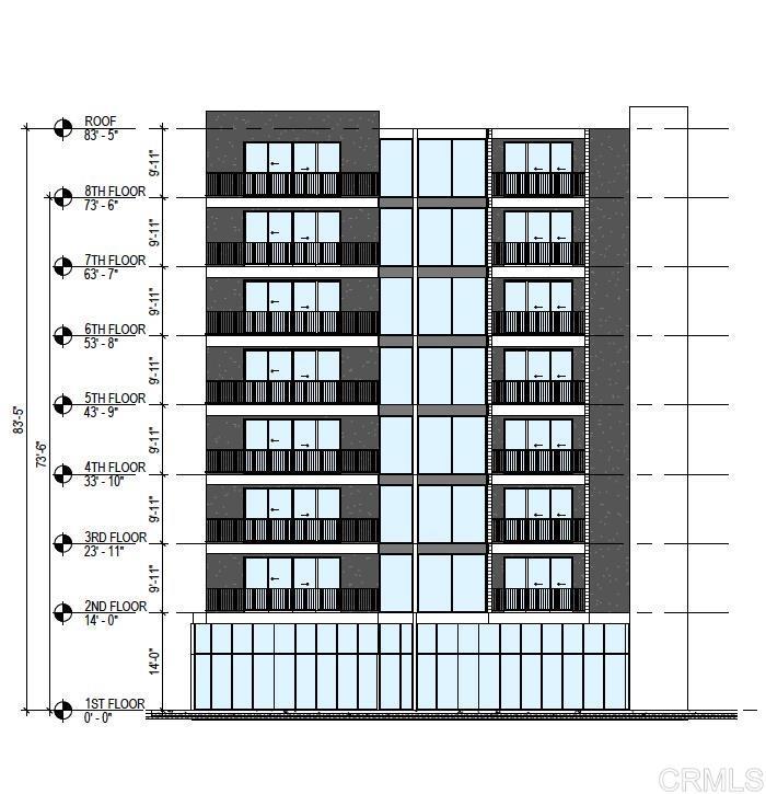 1485 Morena Boulevard San Diego, CA 92110 - Photo 8 of 17 West Elevation