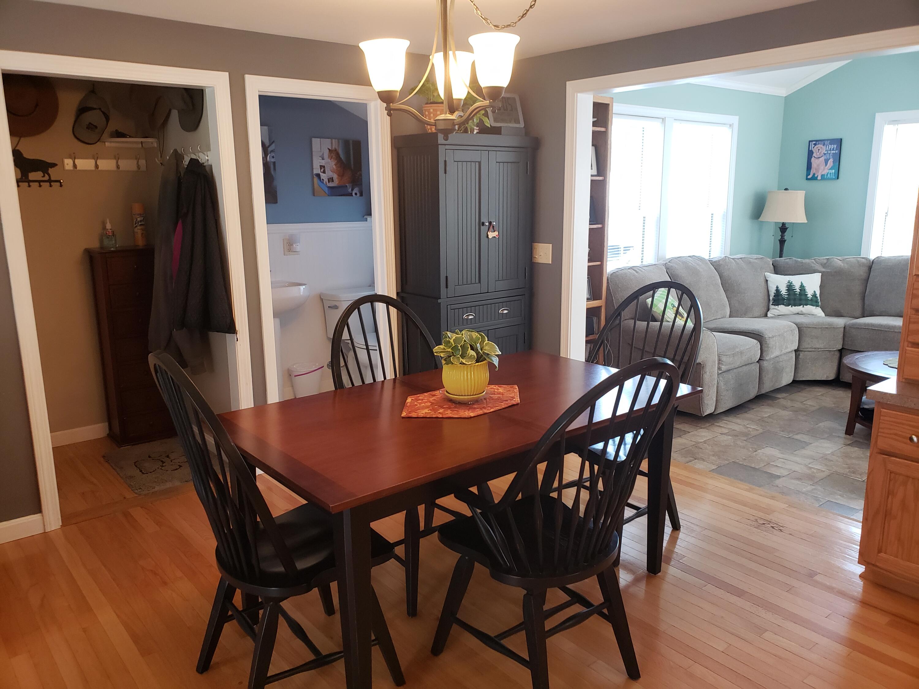 9 Juniper Road Jay, ME 04239 - Photo 12 of 29 Dining Area looking into Sunroom.