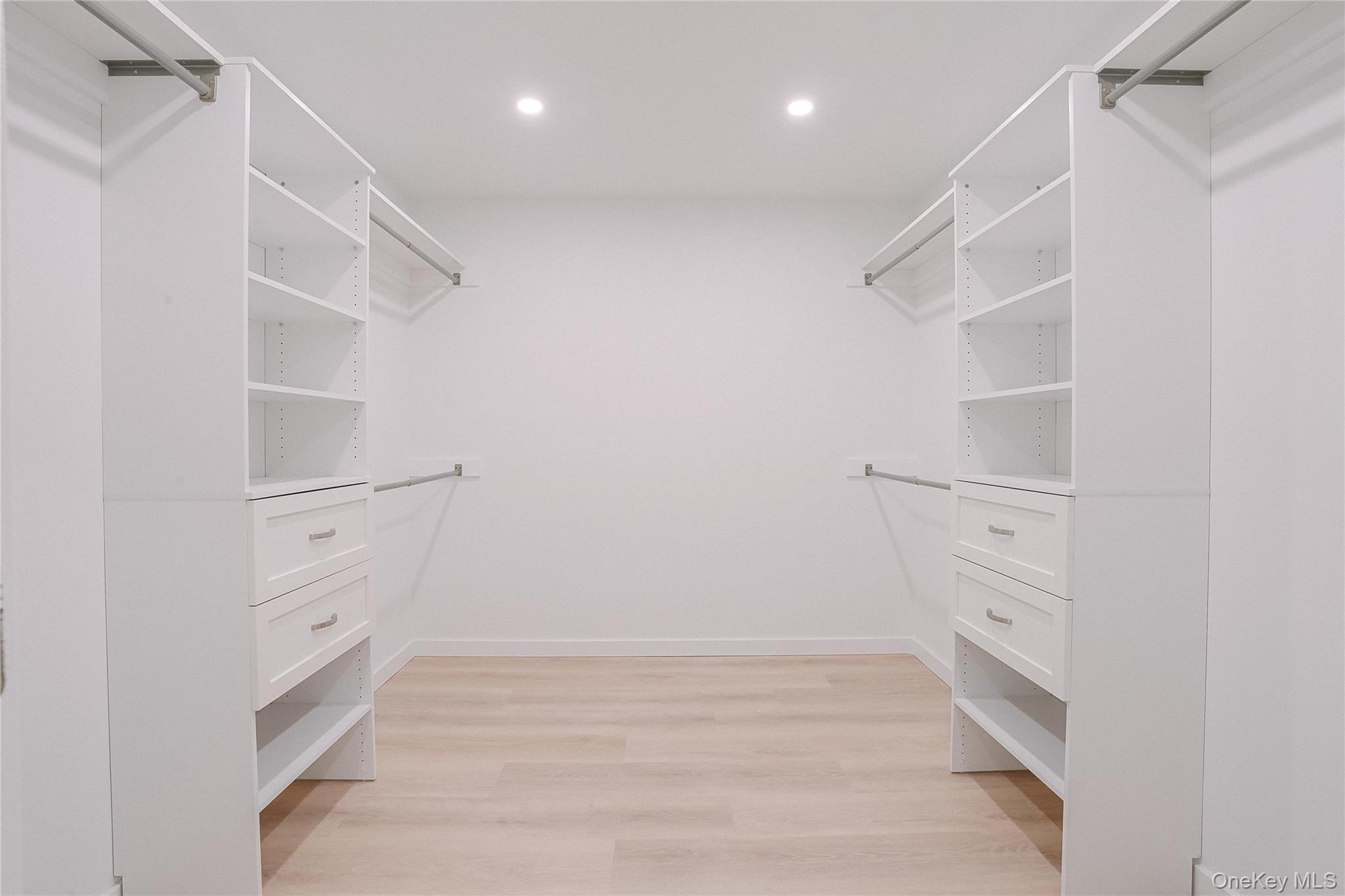 17 Maple Street Beacon, NY 12508 - Photo 20 of 35 Walk in closet featuring light wood-type flooring