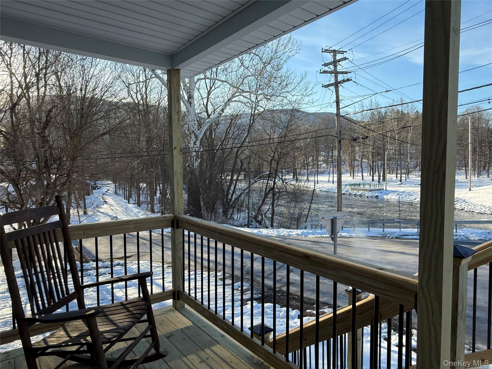17 Maple Street Beacon, NY 12508 - Photo 2 of 39 a view of a wooden deck