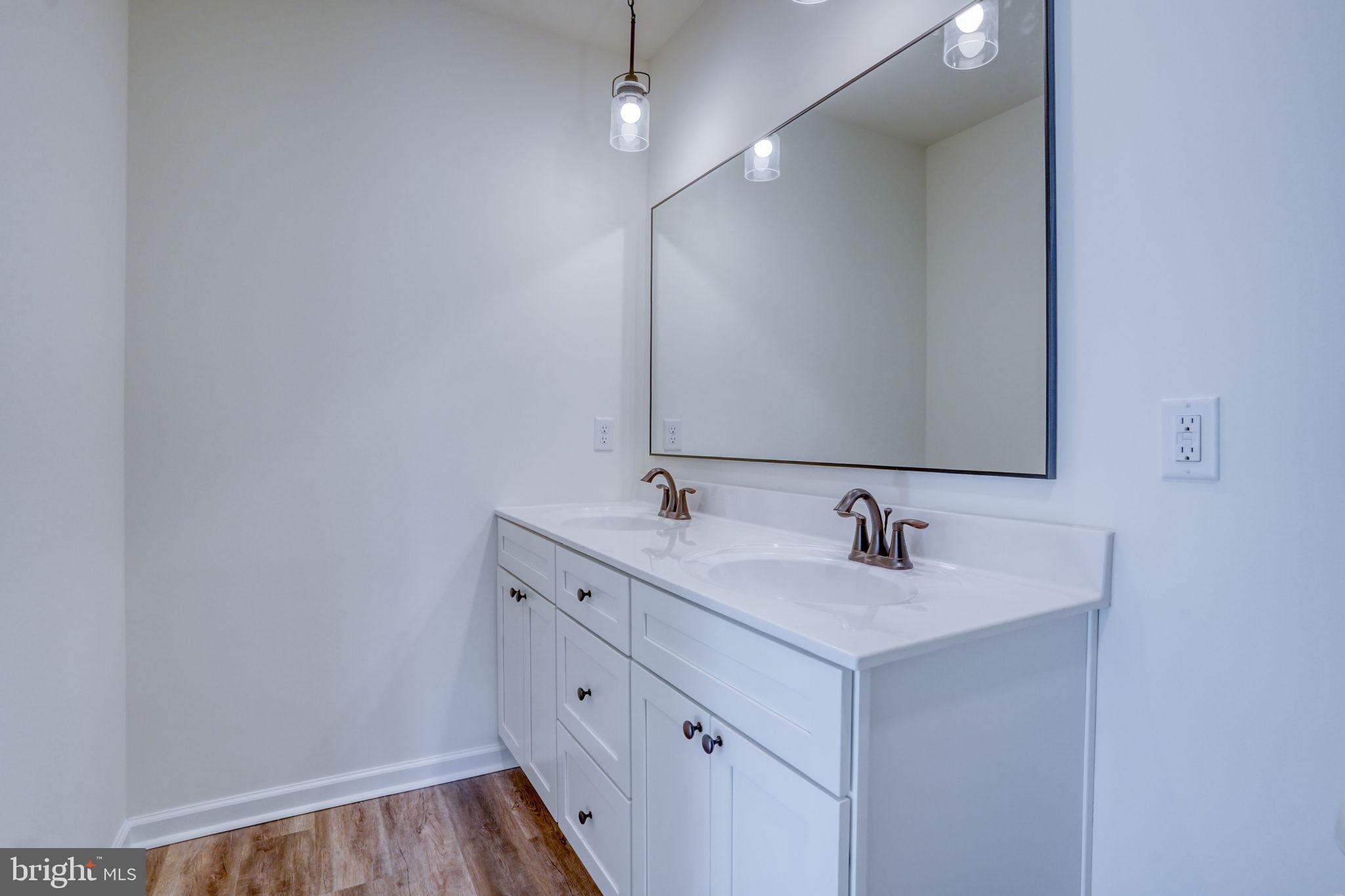 156 Pratts Branch Road Felton, DE 19943 - Photo 19 of 35 a bathroom with a sink and a mirror
