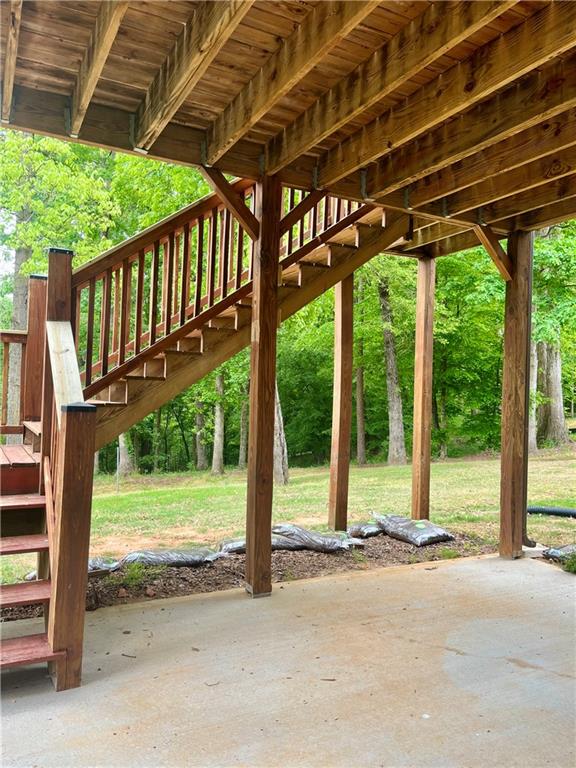 348 Hidden Trail Pendergrass, GA 30567 - Photo 34 of 40 a view of a porch