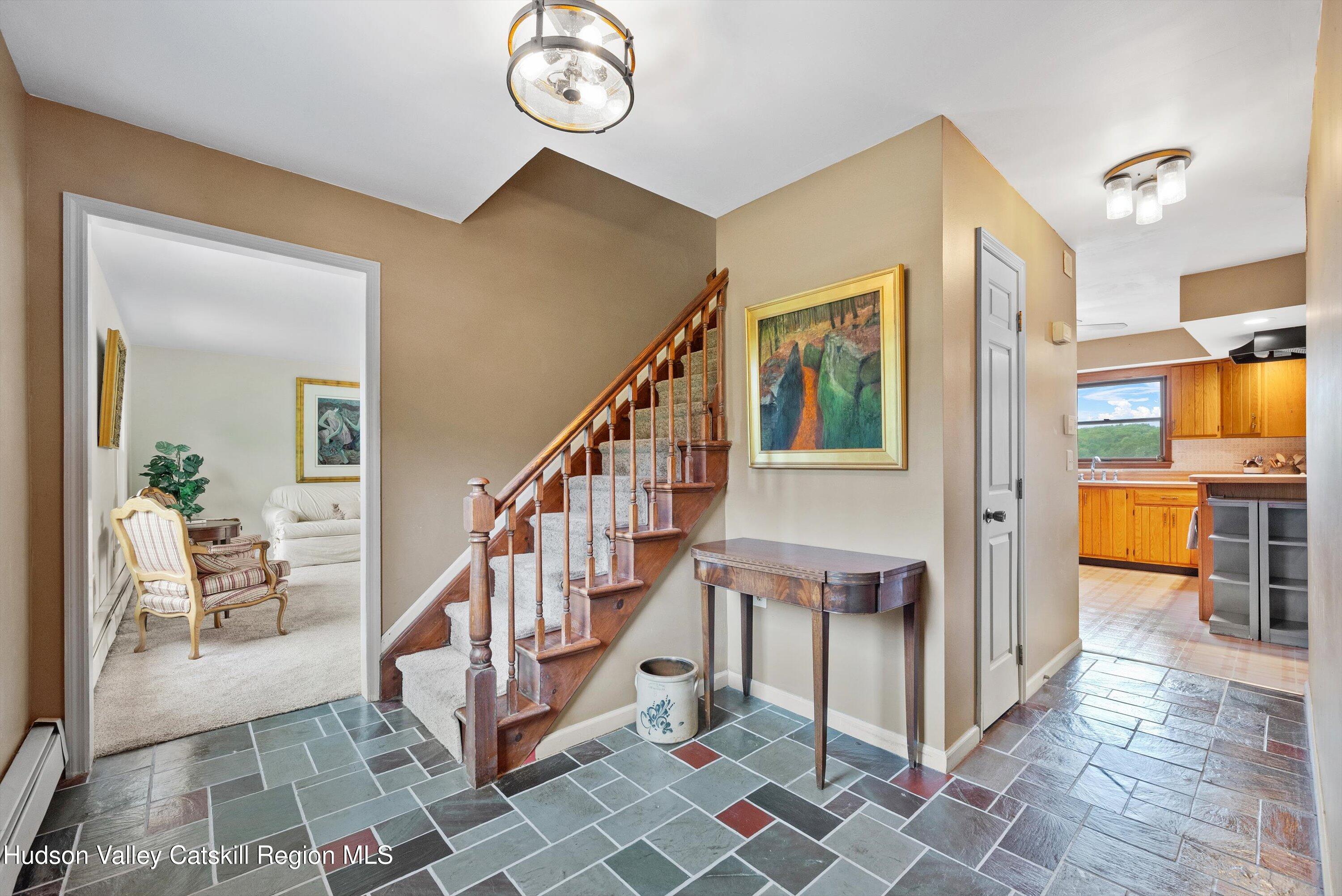 141 East Ridge Road Warwick, NY 10990 - Photo 9 of 57 a view of entryway and hall with wooden floor