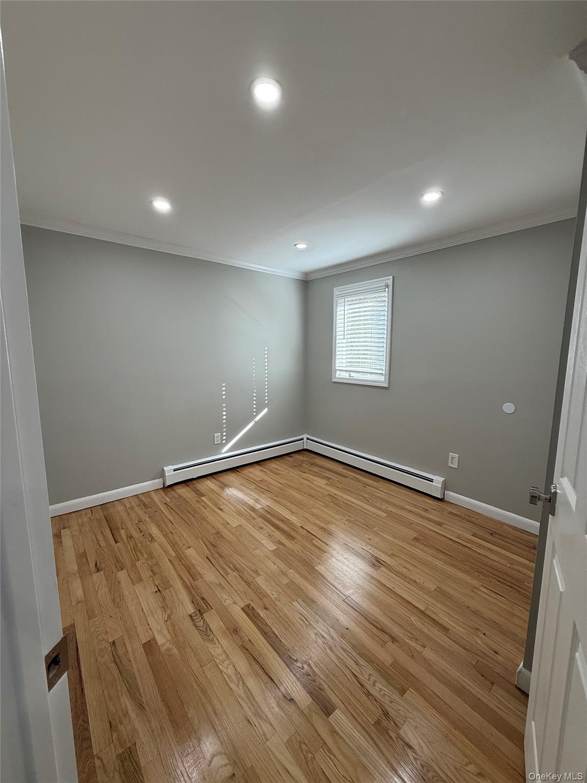 44 Pine Street Blue Point, NY 11715 - Photo 15 of 17 an empty room with wooden floor and windows