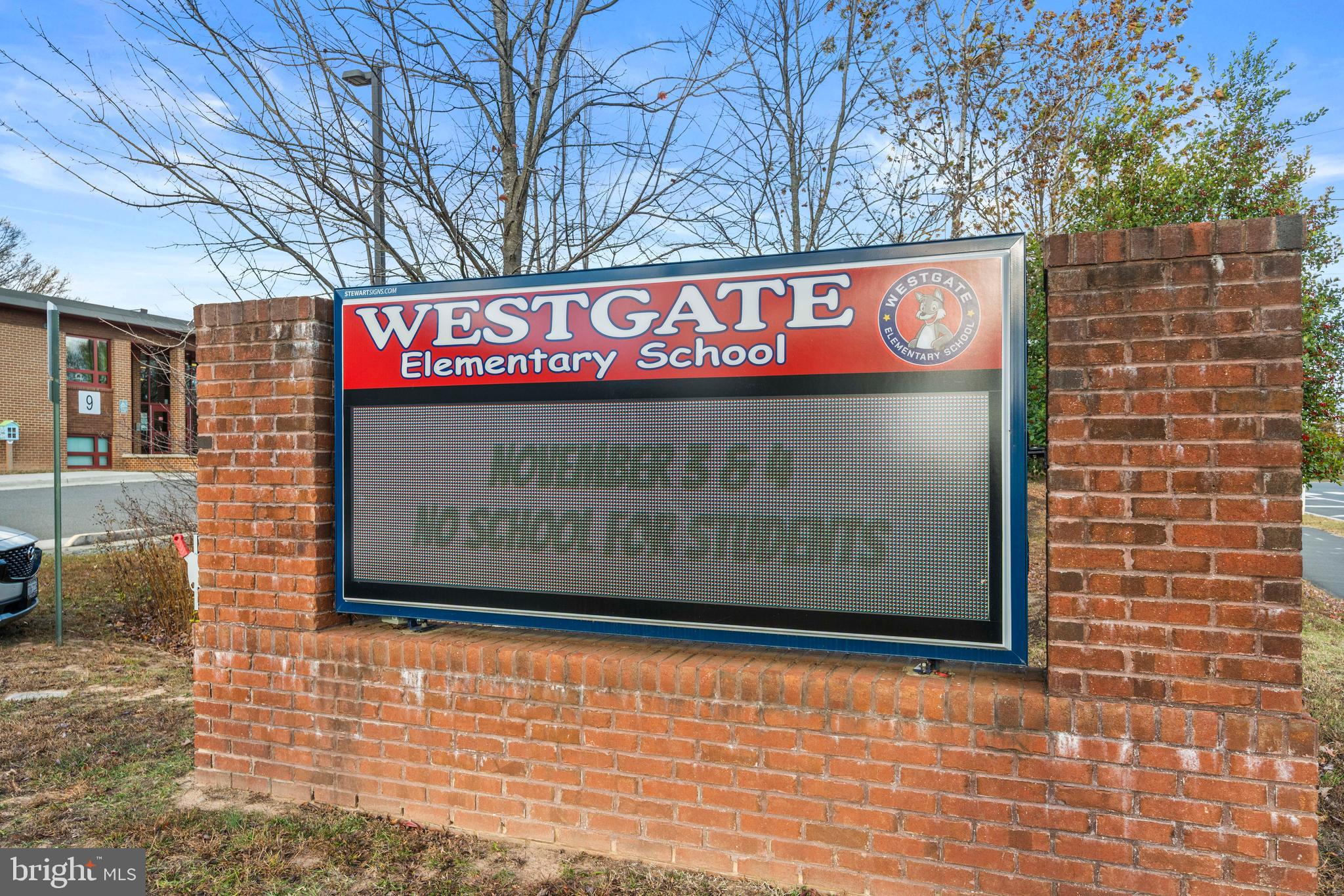 7505 Magarity Road Falls Church, VA 22043 - Photo 68 of 69 a sign on the brick building