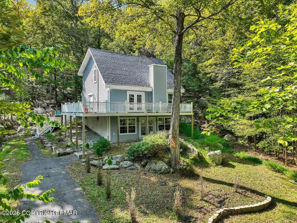 3118 Cherry Ridge Road Bushkill, PA 18324 - Photo 31 of 51 a view of a house with a yard