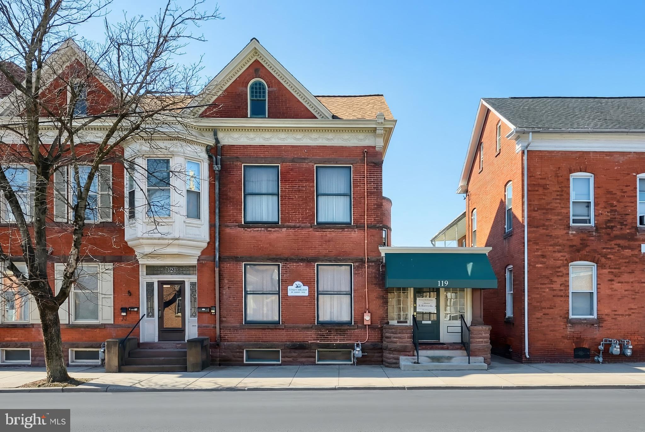 119 Baltimore Street Hanover, PA 17331 - Photo 3 of 26 a front view of residential houses