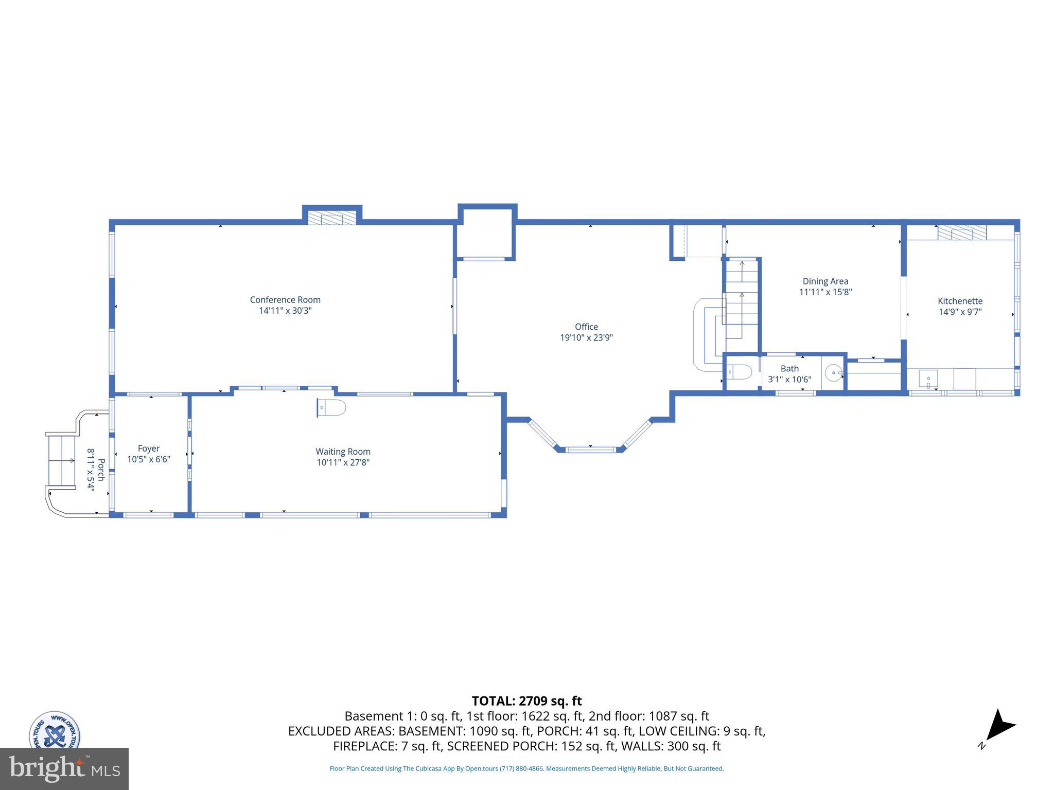 119 Baltimore Street Hanover, PA 17331 - Photo 5 of 26 a picture of a floor plan