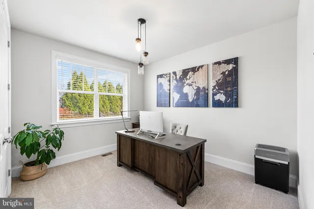 a room with furniture and window