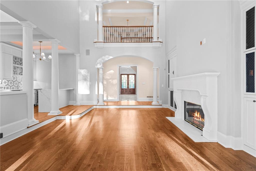 520 Chestnut Rose Lane Sandy Springs, GA 30327 - Photo 10 of 94 a view of an empty room and fire place