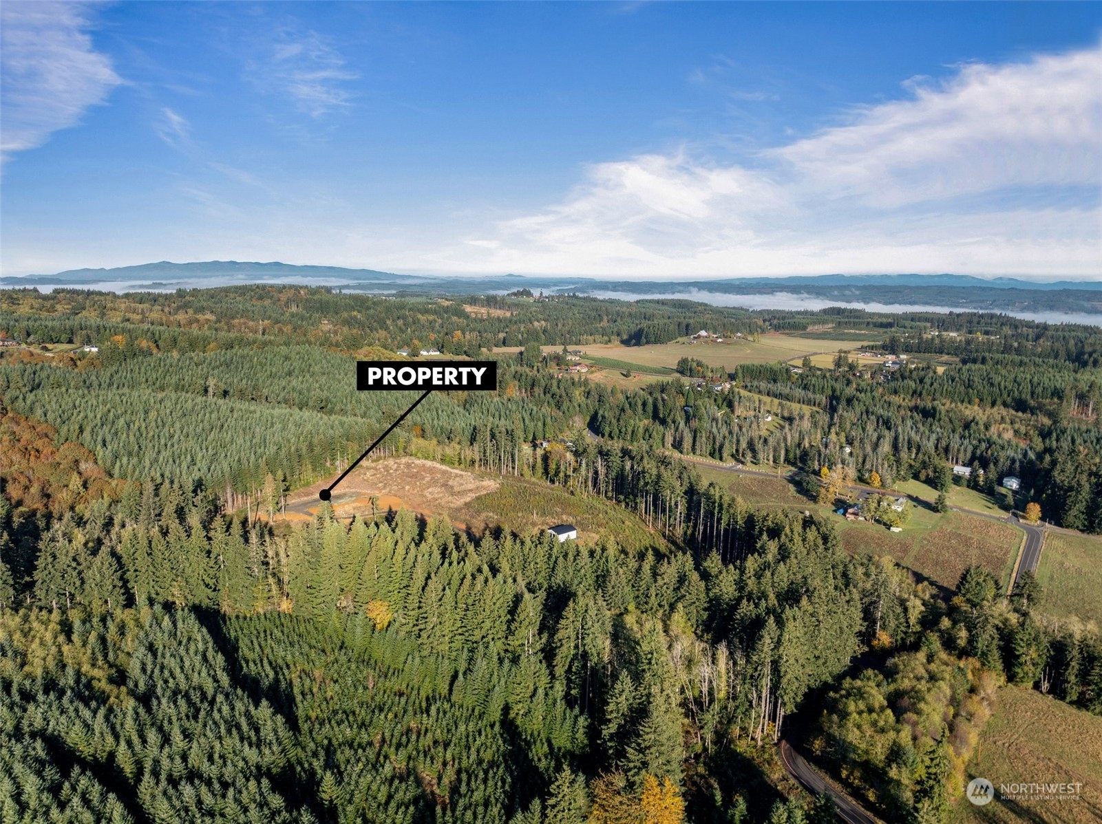 222 Macronovic Road Chehalis, WA 98532 - Photo 3 of 27 a view of a city with ocean view