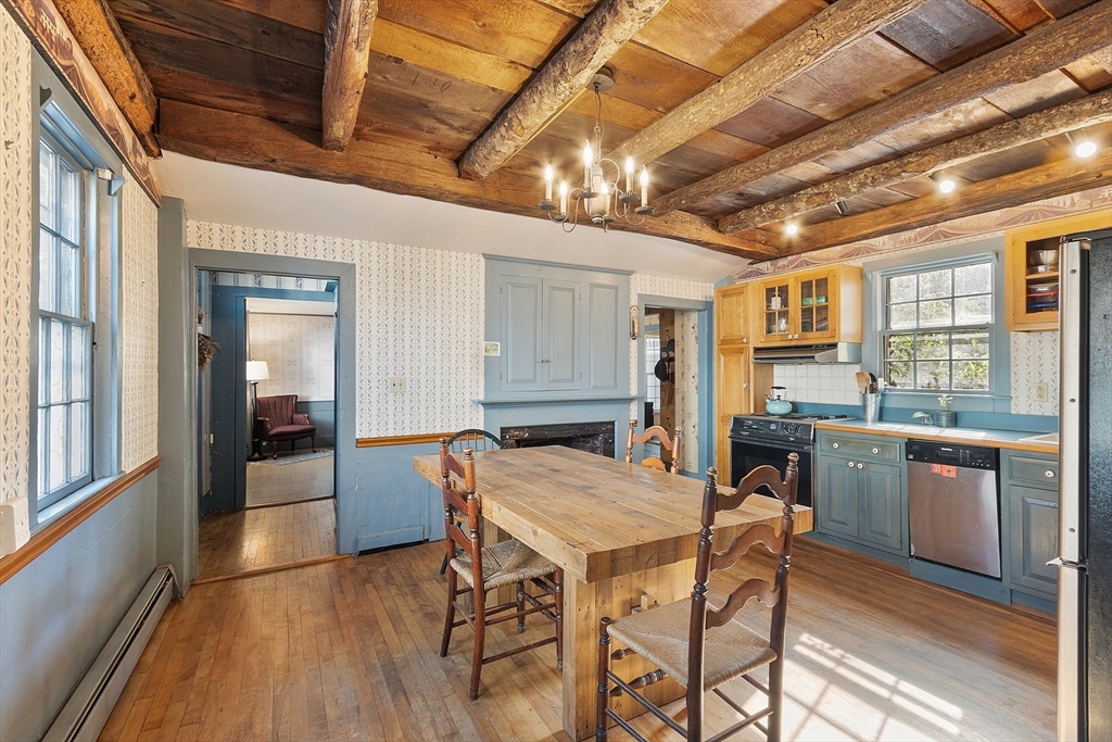 17 Maple Street Sterling, MA 01564 - Photo 14 of 42 a view of a dining room with furniture window and wooden floor