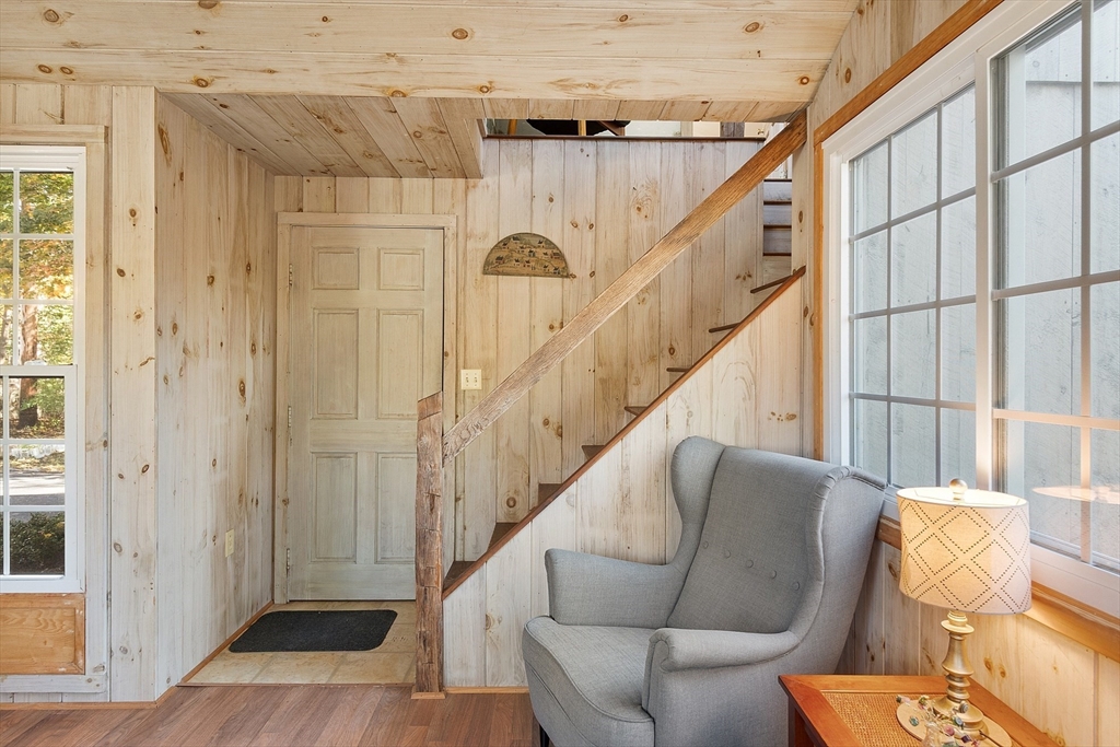 17 Maple Street Sterling, MA 01564 - Photo 35 of 42 a view of entryway and hall with wooden floor