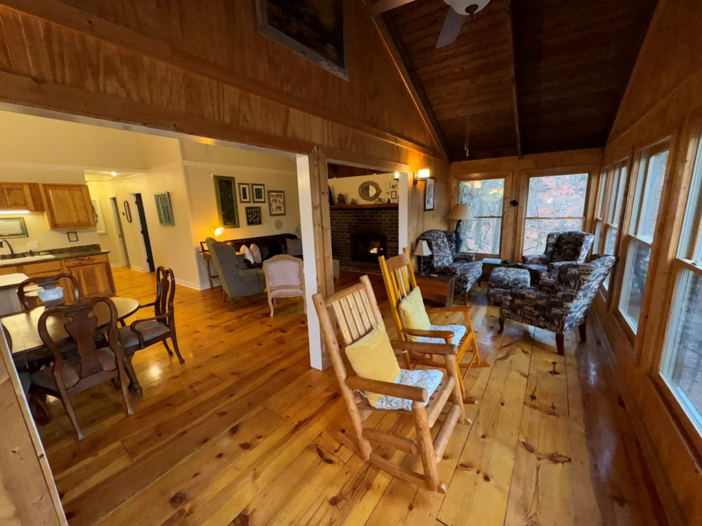 131 Hickory Trace Ellijay, GA 30536 - Photo 50 of 67 a view of a dining room with furniture window and outside view