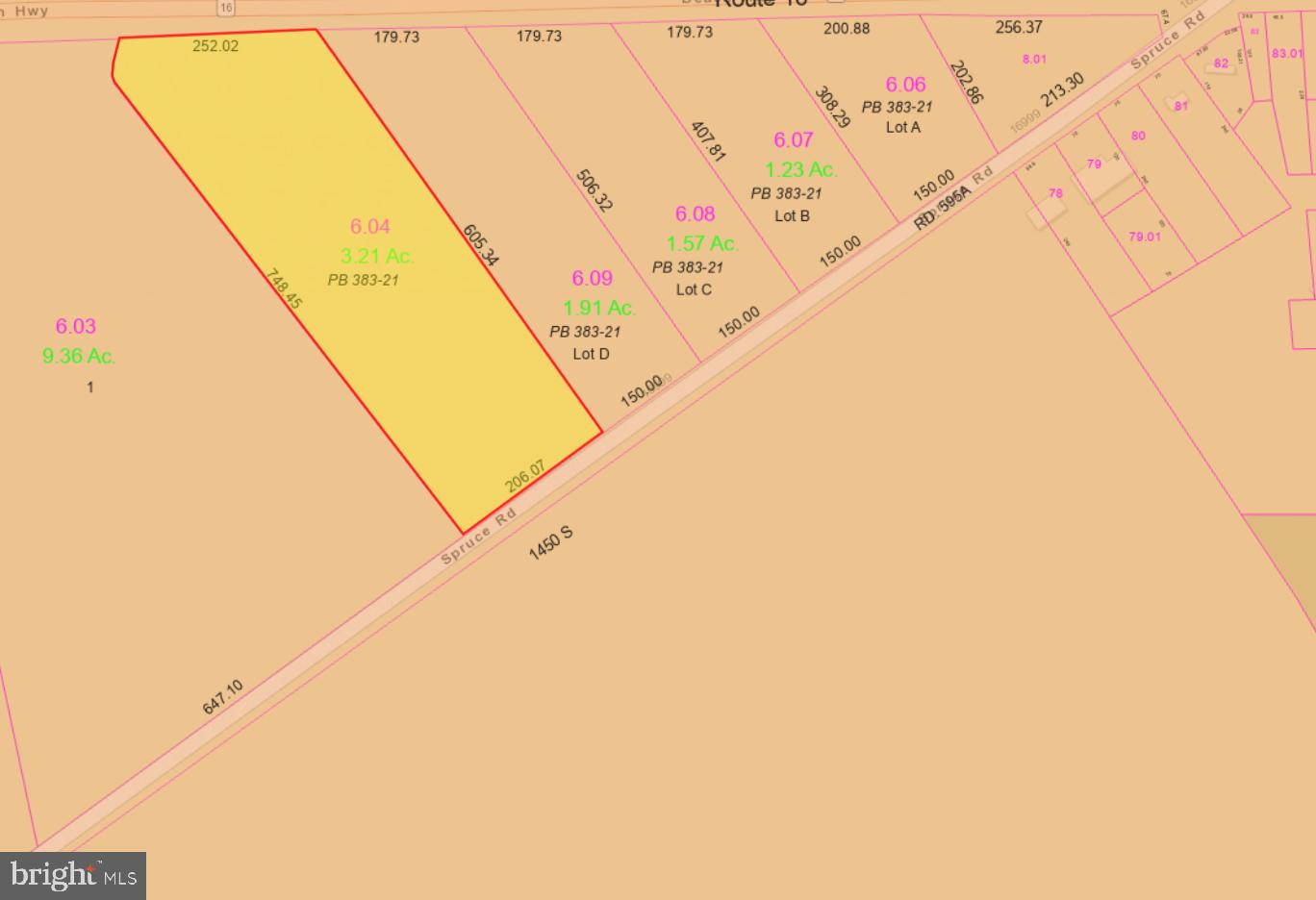 0 Spruce Road Ellendale, DE 19941 - Photo 4 of 4 a close up of a wall with a white wall