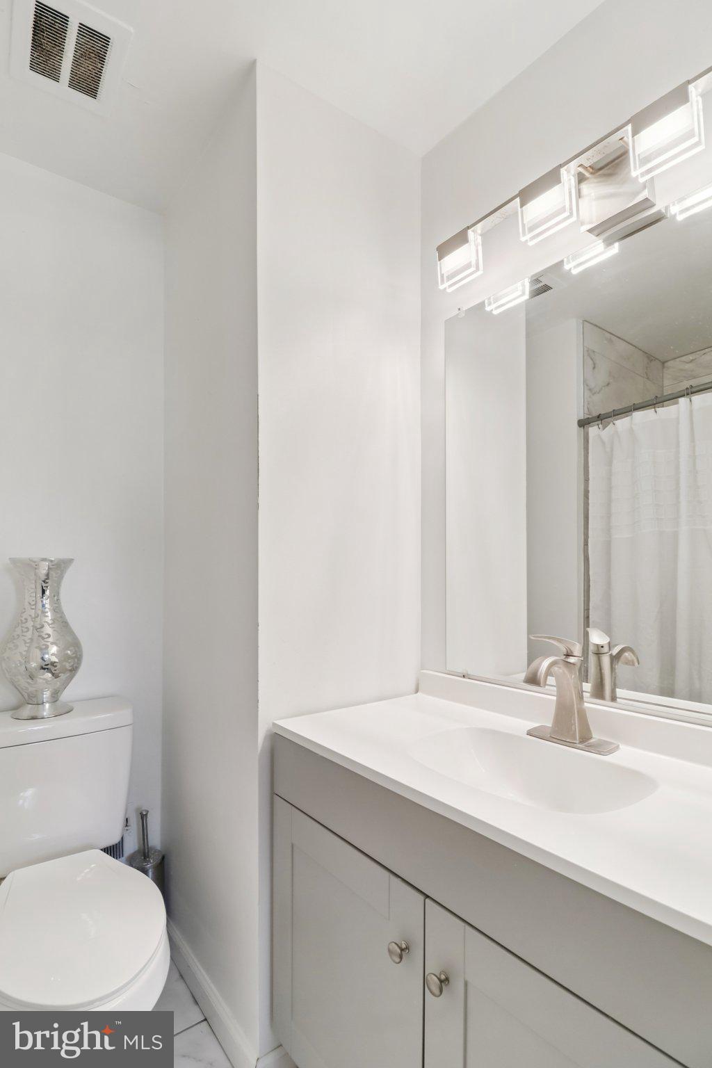 1456 Potomac Heights Drive, Unit 145 Fort Washington, MD 20744 - Photo 28 of 50 a bathroom with a sink a toilet and shower