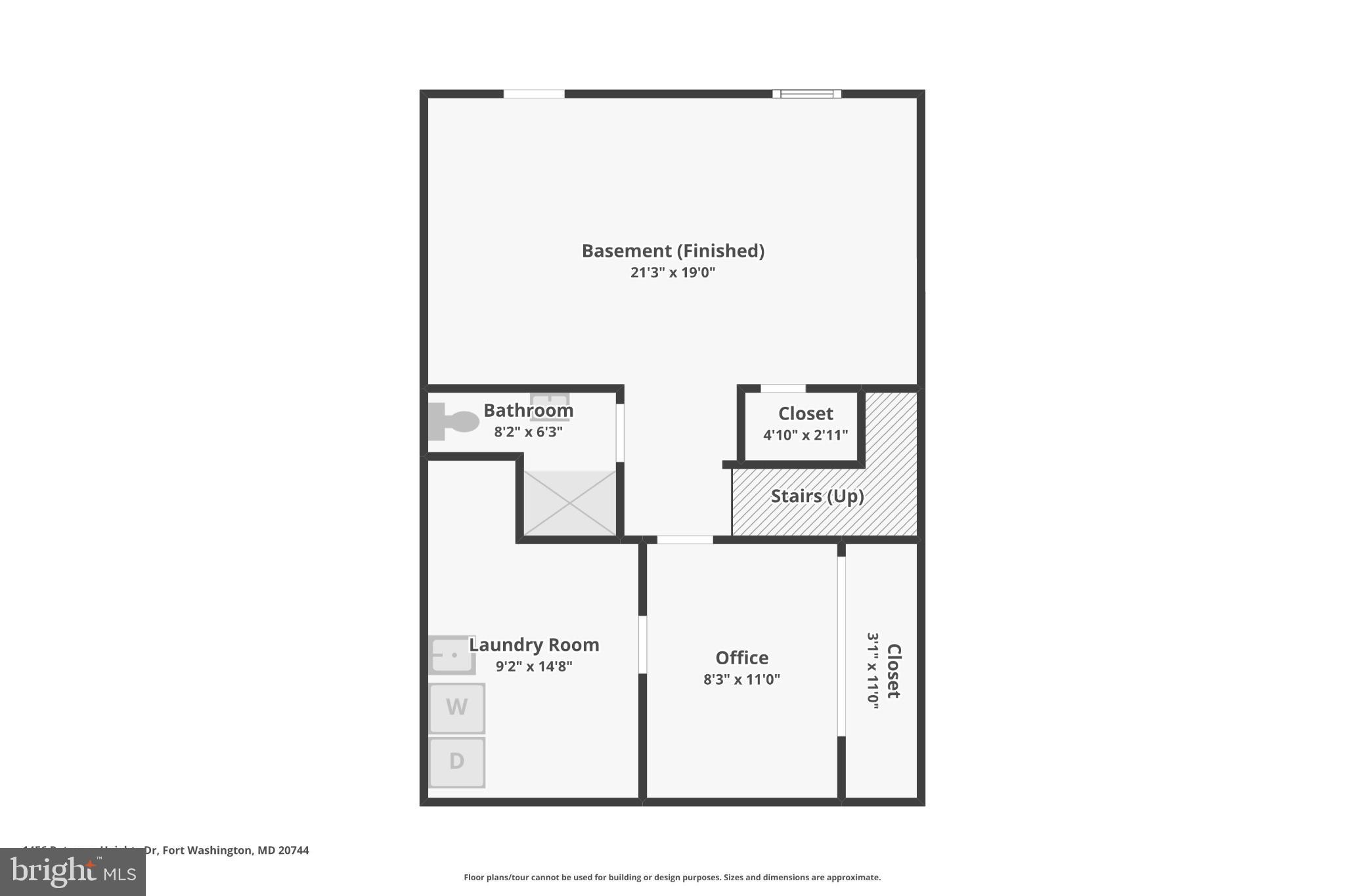 1456 Potomac Heights Drive, Unit 145 Fort Washington, MD 20744 - Photo 47 of 50 a picture of a room with a floor plan