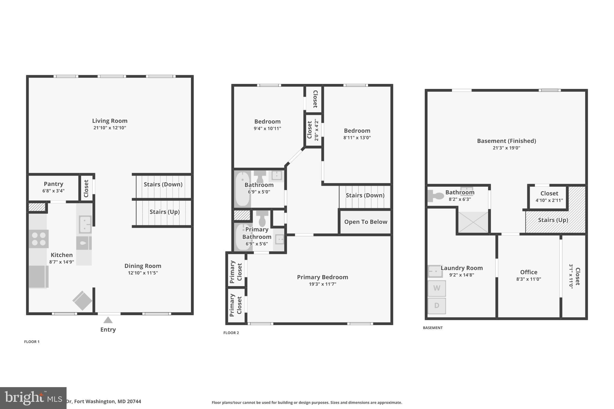 1456 Potomac Heights Drive, Unit 145 Fort Washington, MD 20744 - Photo 48 of 50 a picture of a room with a white wall and door