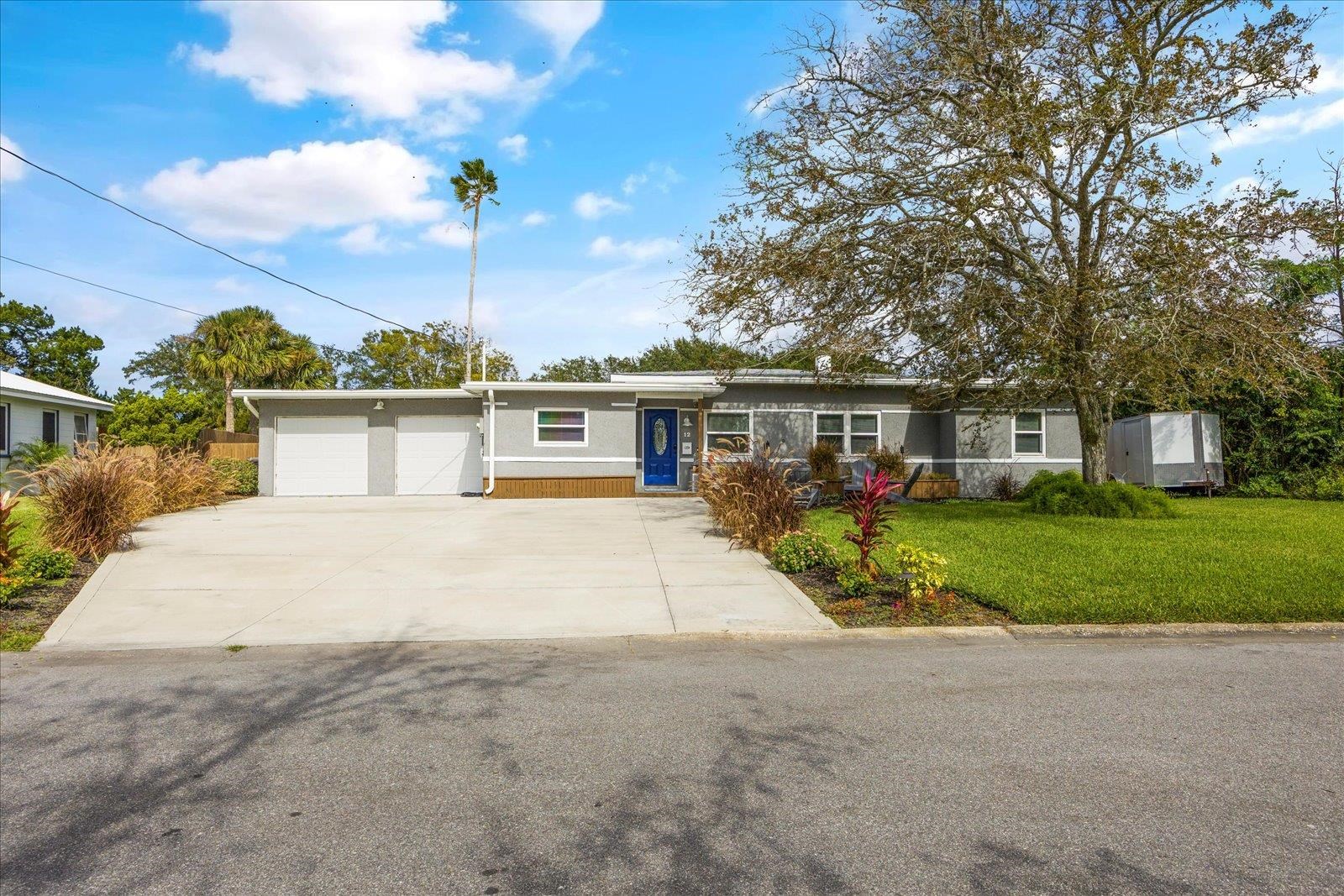 12 Dallyon Avenue St. Augustine, FL 32080 - Photo 1 of 60 a view of house with outdoor space and tall tree