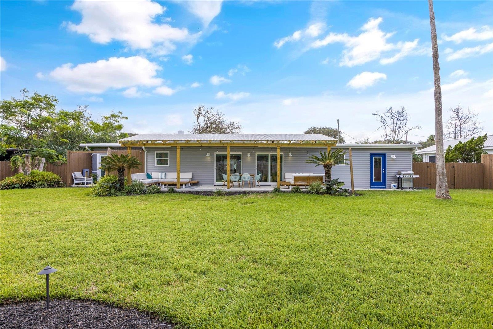 12 Dallyon Avenue St. Augustine, FL 32080 - Photo 38 of 60 a view of a house with a backyard