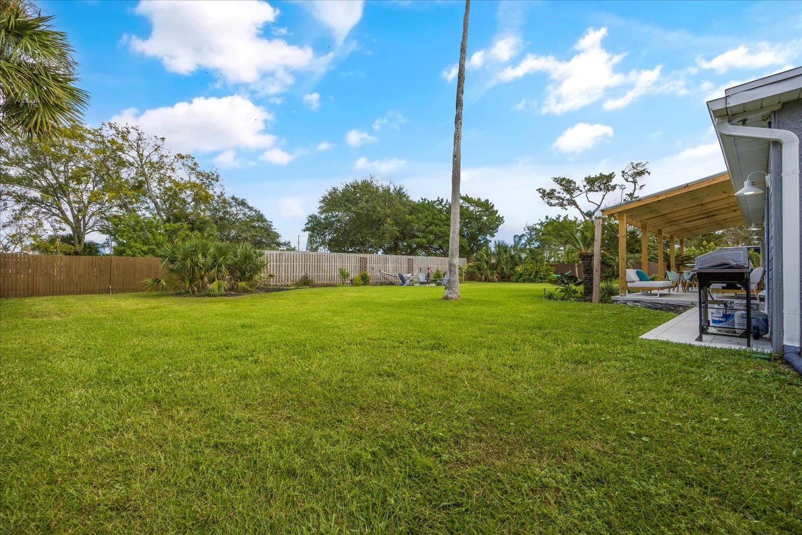 12 Dallyon Avenue St. Augustine, FL 32080 - Photo 48 of 60 a view of a field of grass and palm trees