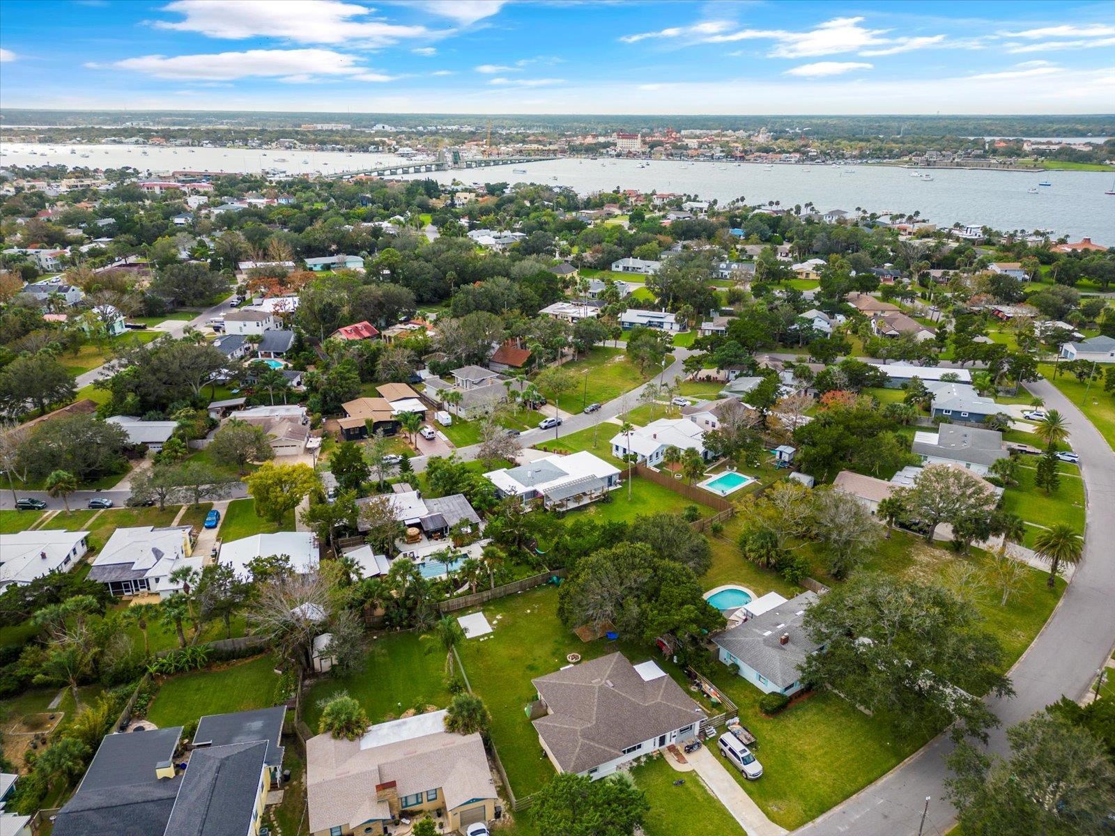 12 Dallyon Avenue St. Augustine, FL 32080 - Photo 54 of 60 an aerial view of multiple house