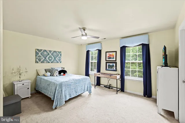 a view of a house with a yard and large tree