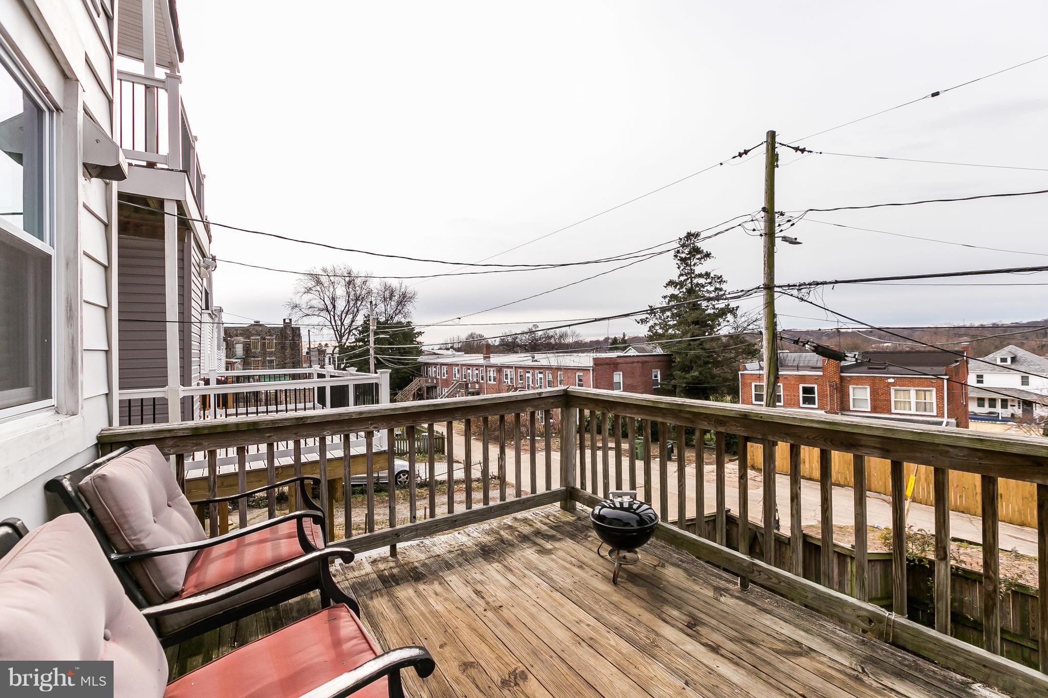 4224 Falls Road Baltimore, MD 21211 - Photo 38 of 49 Back Deck