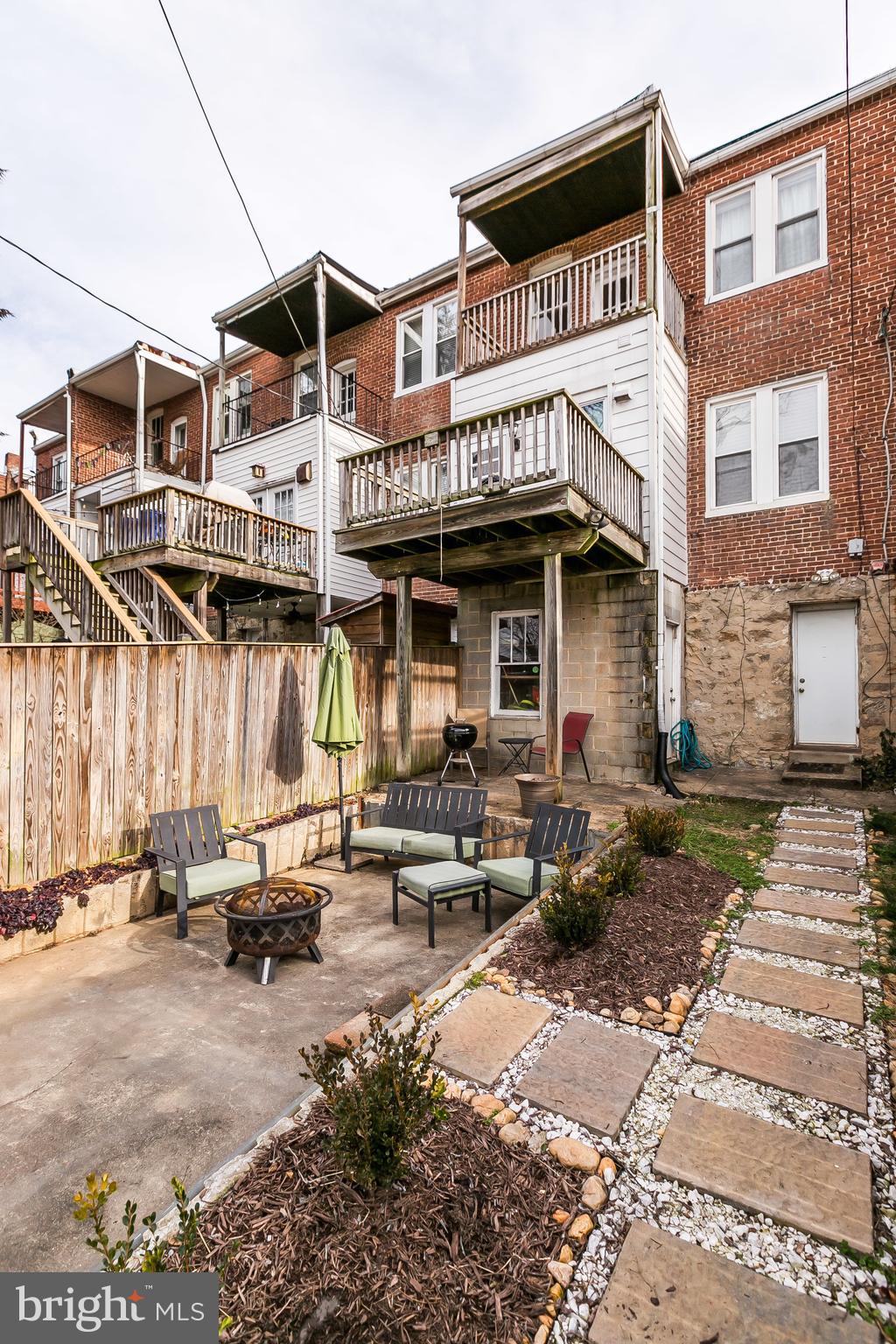 4224 Falls Road Baltimore, MD 21211 - Photo 42 of 49 Large Low Maintenance Fenced Yard
