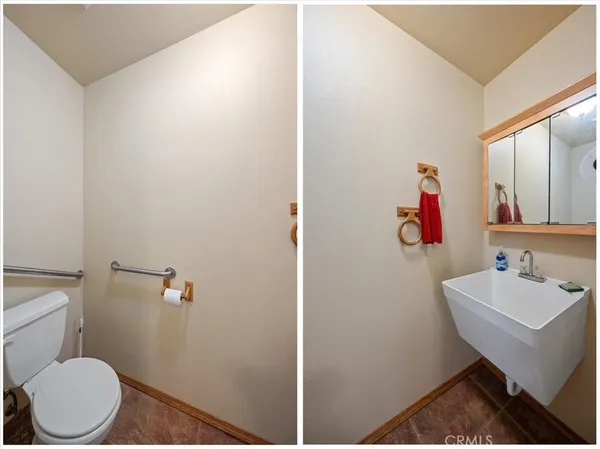 a view of a yard with an outdoor space