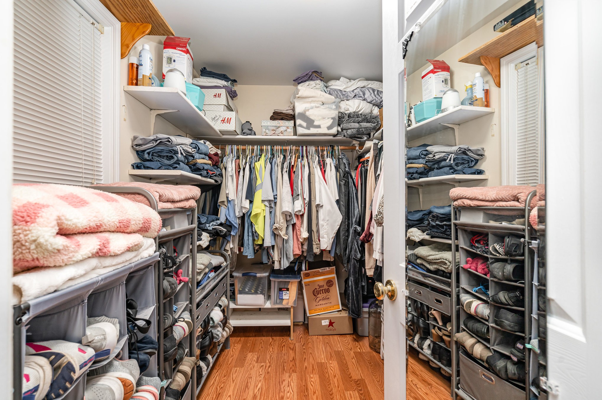 5221 Grand View Lane Pleasant View, TN 37146 - Photo 19 of 39 a view of walk in closet with clothes and shoes