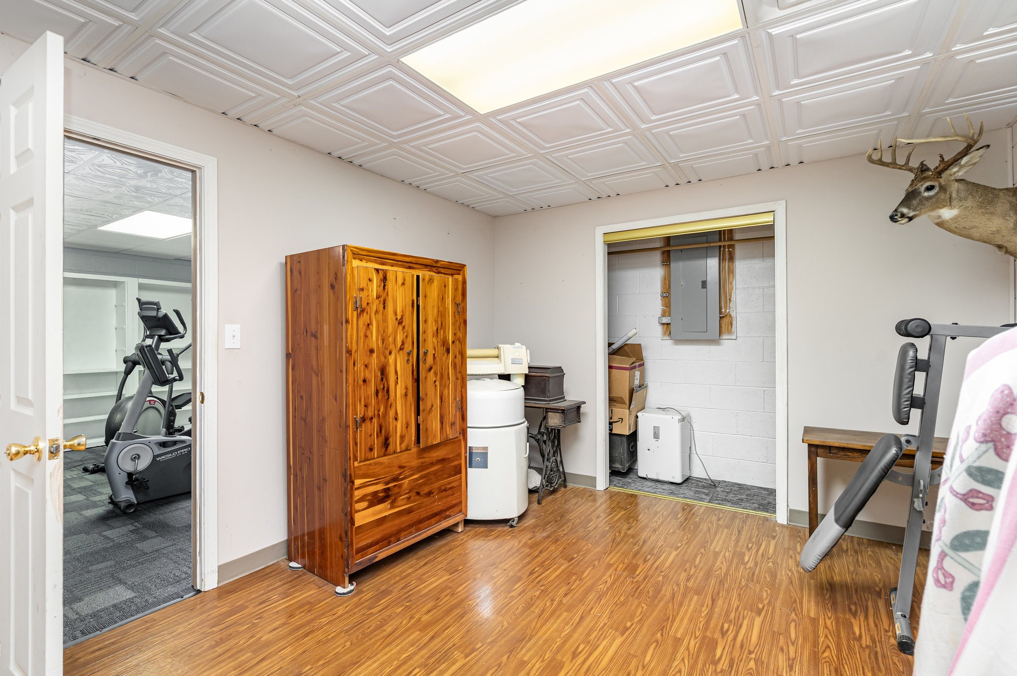 5221 Grand View Lane Pleasant View, TN 37146 - Photo 27 of 39 a view of a bedroom with furniture and hardwood floor