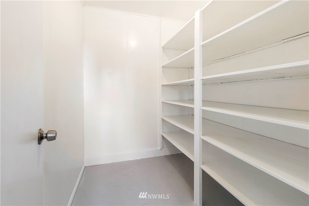10101 James Road Southwest Rochester, WA 98579 - Photo 28 of 34 a view of walk in closet with empty racks