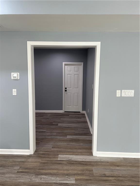 3152 Daleview Way Southwest Atlanta, GA 30331 - Photo 30 of 35 a view of a hallway with wooden floor
